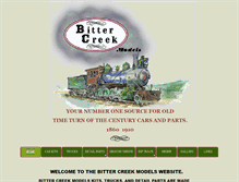 Tablet Screenshot of bittercreekmodels.com
